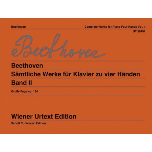 Complete Works for Piano Four Hands op. 134 