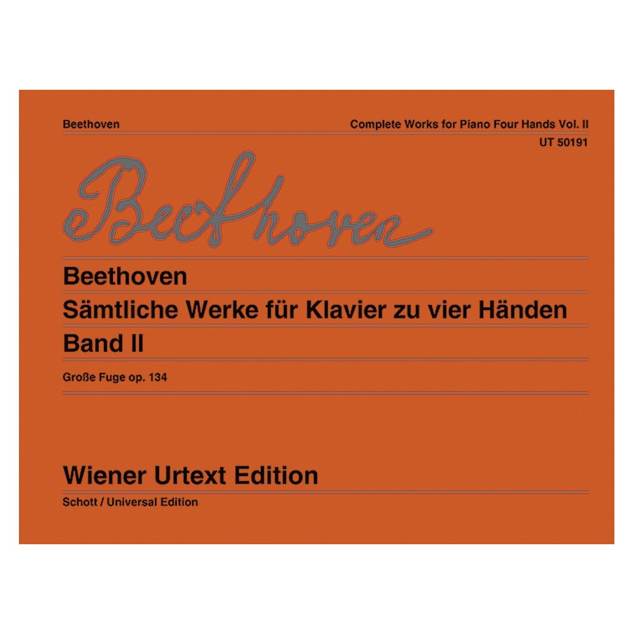 Complete Works for Piano Four Hands op. 134 