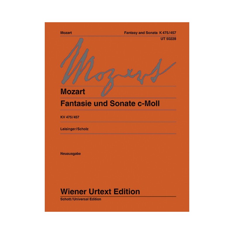 Fantasia and Sonata KV 475/457 