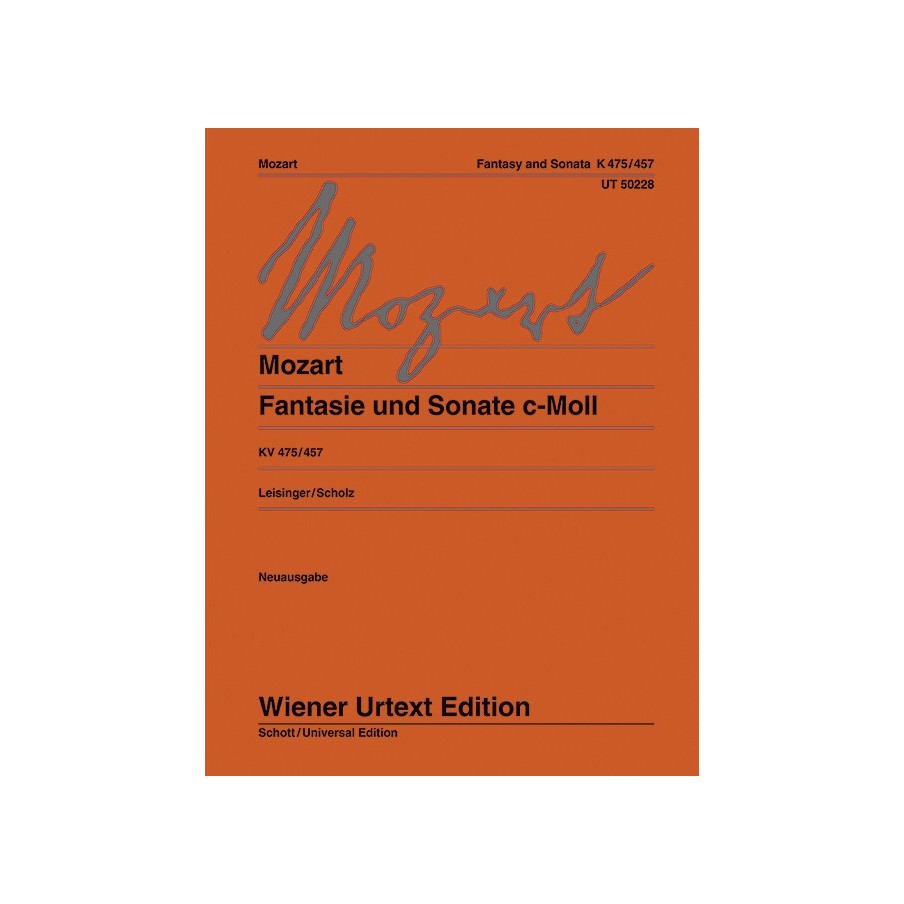 Fantasia and Sonata KV 475/457 