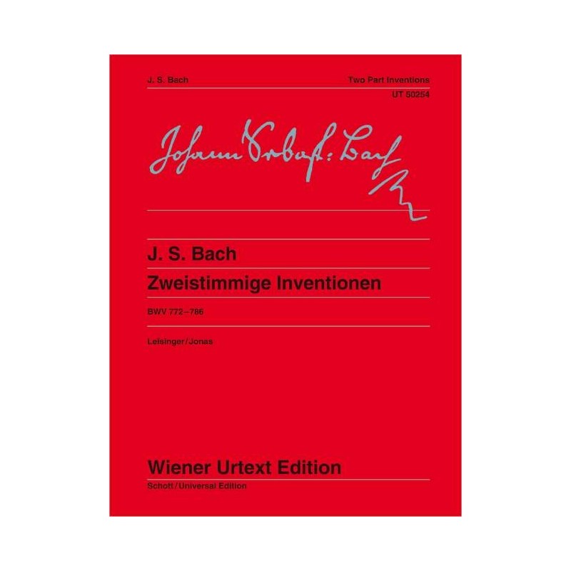 Inventions à deux voix BWV 772-786 