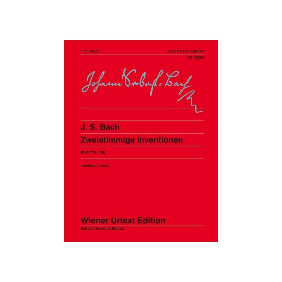 Inventions à deux voix BWV 772-786 