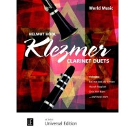 97900080809759790008080975803452064558UE_34531 Klezmer Clarinet Duets