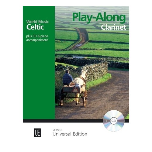 97900080887119790008088711803452072546UE_37212 Celtic – Play Along Clarinet