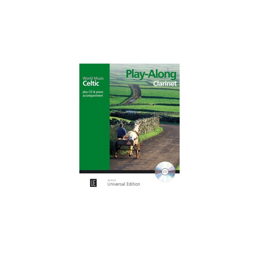 97900080887119790008088711803452072546UE_37212 Celtic – Play Along Clarinet