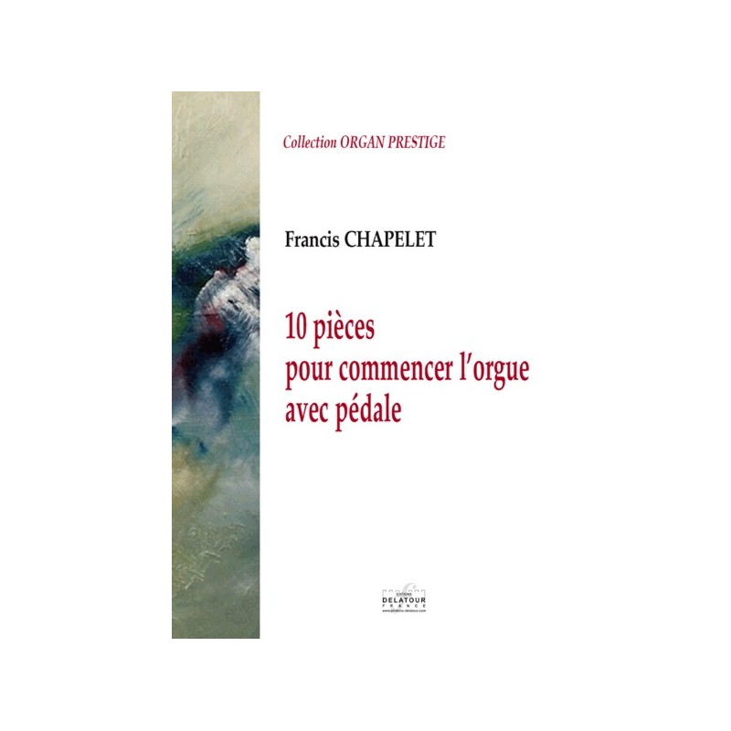 9790232117362DLT2907 10 pièces pour commencer l'orgue avec pédale