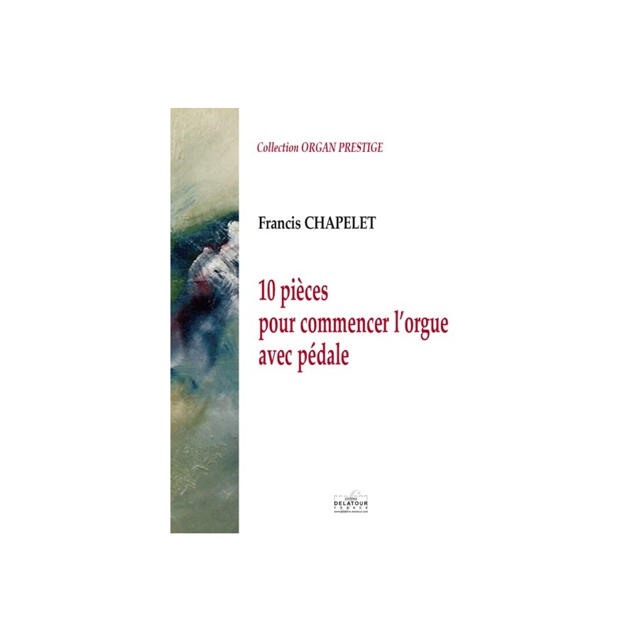 9790232117362DLT2907 10 pièces pour commencer l'orgue avec pédale