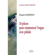 9790232117362DLT2907 10 pièces pour commencer l'orgue avec pédale