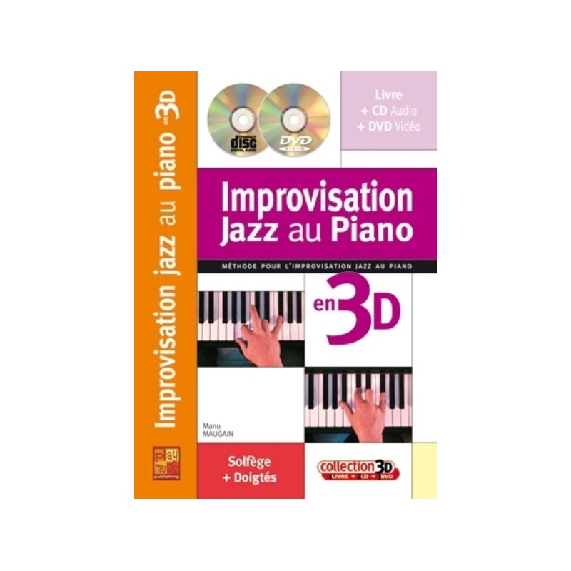 Improvisation Jazz Au Piano 3D 