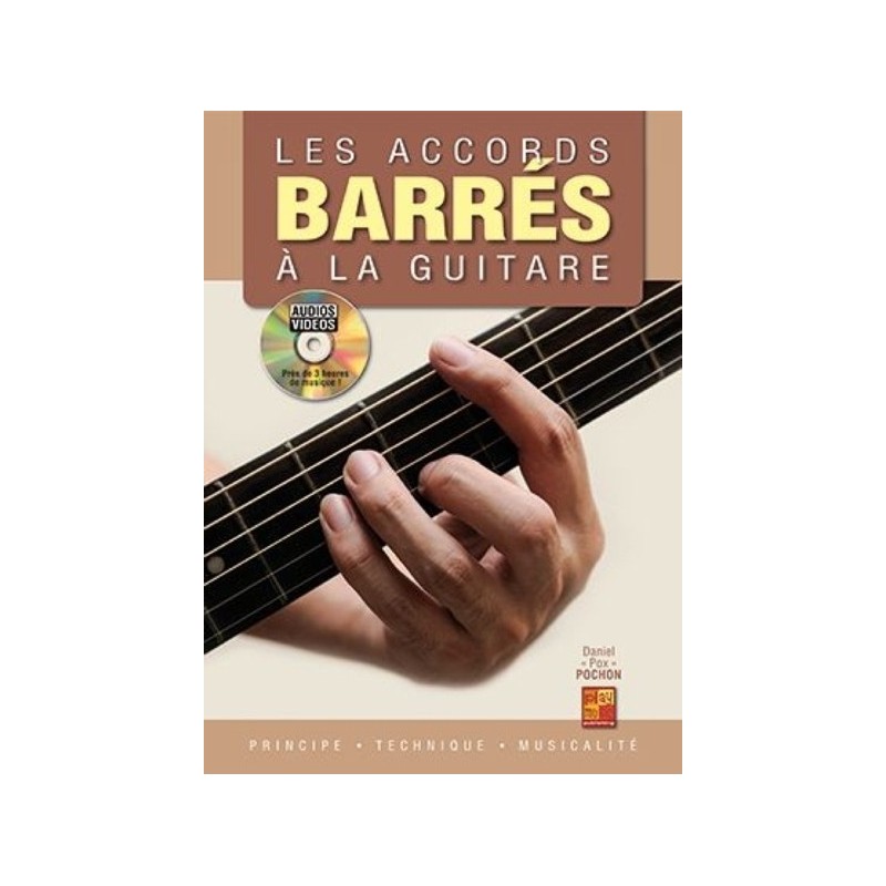 Les accords barrés à la guitare 