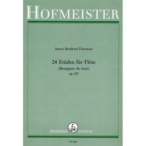 9790203460015FH_6001 24 Etüden für Flöte op. 125
