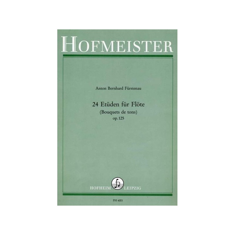 9790203460015FH_6001 24 Etüden für Flöte op. 125
