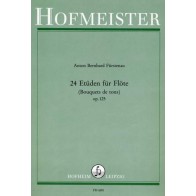 9790203460015FH_6001 24 Etüden für Flöte op. 125