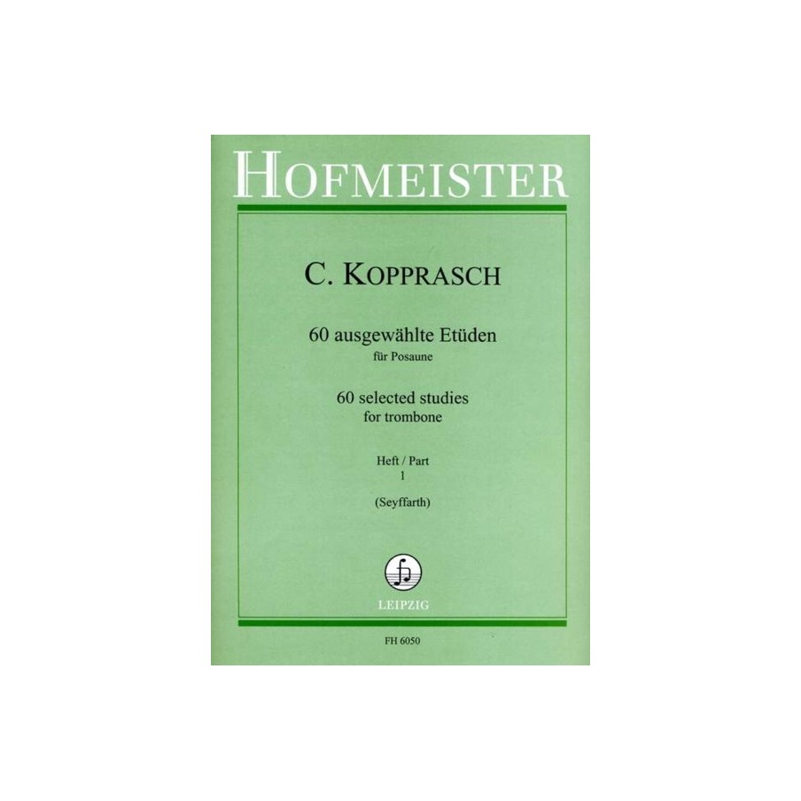 9790203460503FH_6050 60 ausgewählte Etüden für Posaune