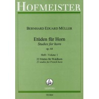 9790203460640FH_6064 Etüden für Horn op. 64