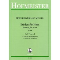 9790203460657FH_6065 Studies for Horn op. 64