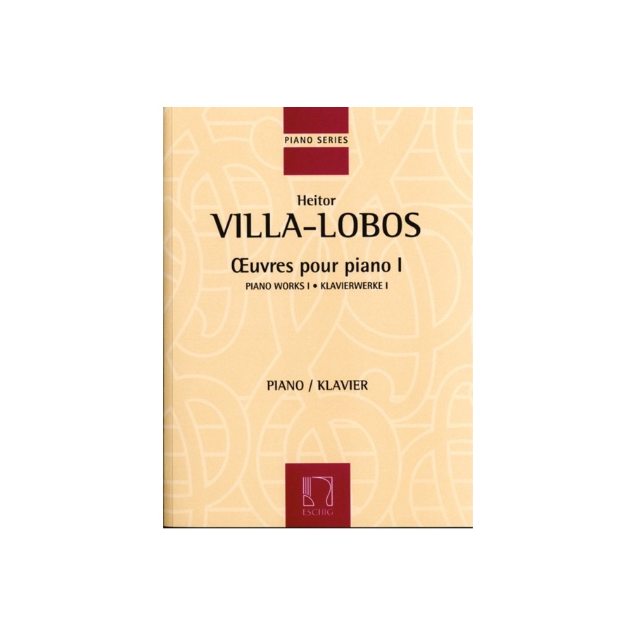 9790045045173DF_01579900 Villa-Lobos: Oeuvres pour Piano 1