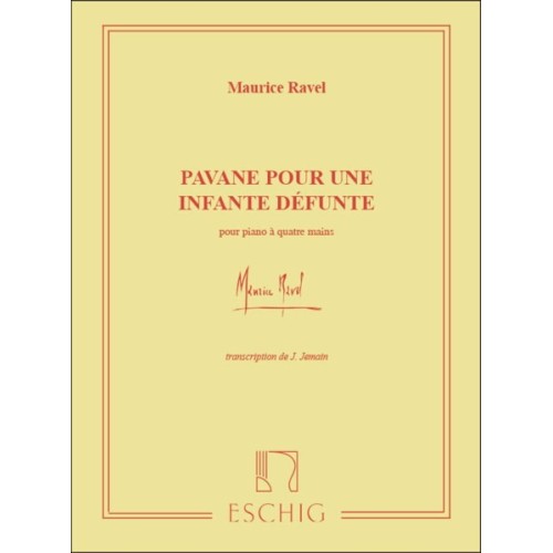 9790045003548ED_00167000 Pavane Pour Une Infante Défunte