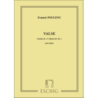 9790045004088ED_00195900 Valse Piano (Extrait De L'Album Des Six )