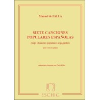 9790045007850ME_00070200 7 Canciones Populares Espanolas