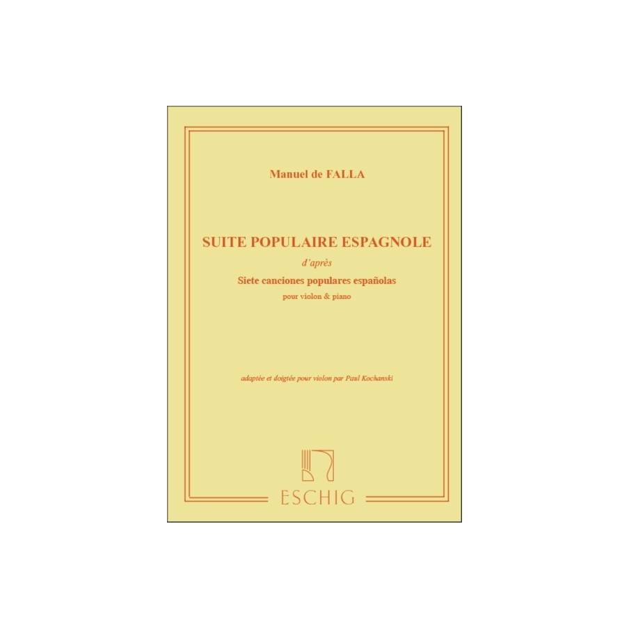 9790045010645ME_00152600 Suite Populaire Espagnole