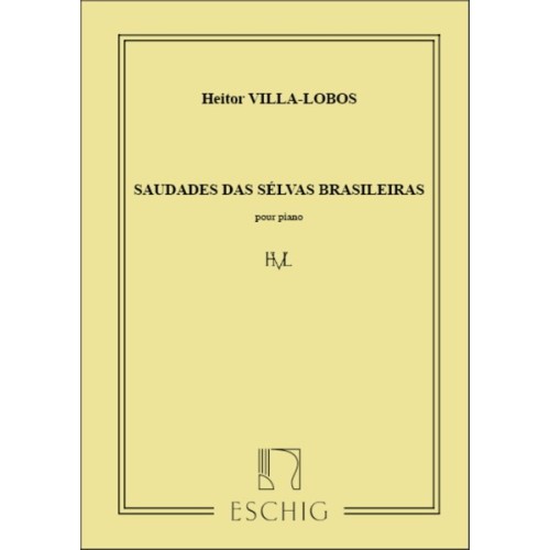 9790045011895ME_00191800 Villa-Lobos Saudades Selvas Piano