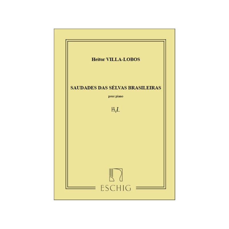 9790045011895ME_00191800 Villa-Lobos Saudades Selvas Piano