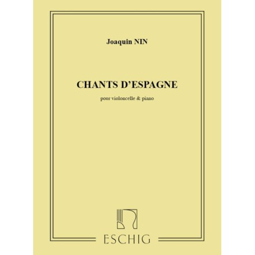 9790045012632ME_00215200 Chants D'Espagne Vlc-Piano