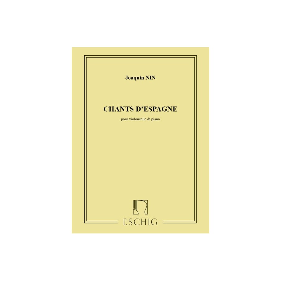 9790045012632ME_00215200 Chants D'Espagne Vlc-Piano