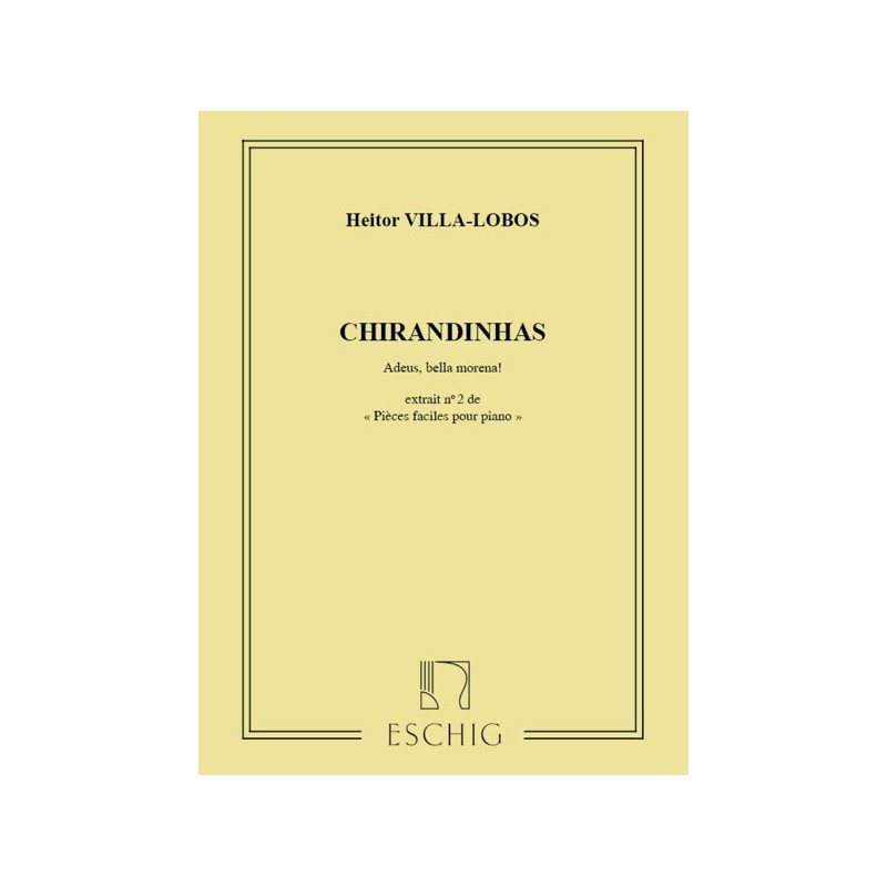 9790045014704ME_00285500 Villa-Lobos Cirandinhas N 2 (Adeus