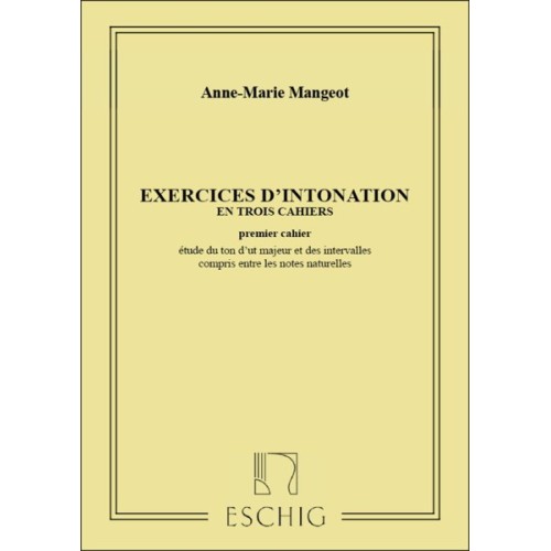 9790045023614ME_00618400 Exercices D'Intonation Vol 1