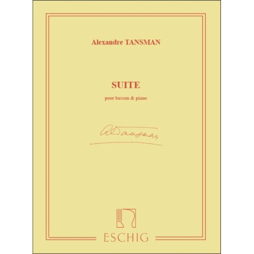 9790045029098ME_00712300 Suite Pour Basson Et Piano