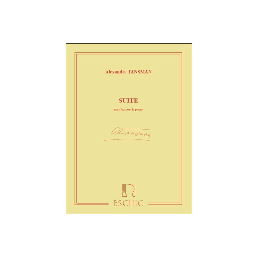 9790045029098ME_00712300 Suite Pour Basson Et Piano