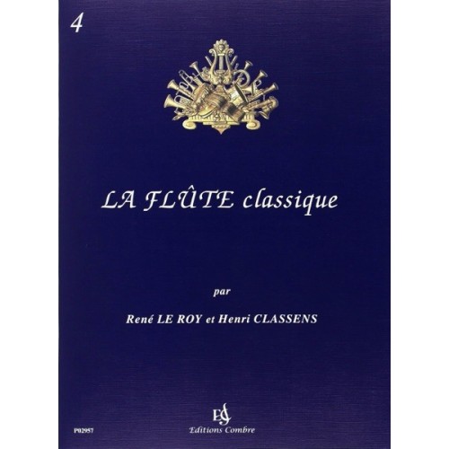 9790230329576COM2957 La Flûte classique Vol.4