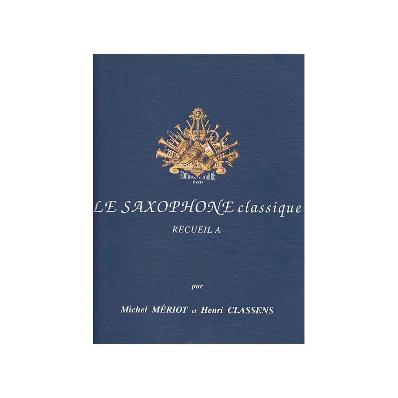 9790230332545COM3254 Le Nouveau saxophone classique Vol. A