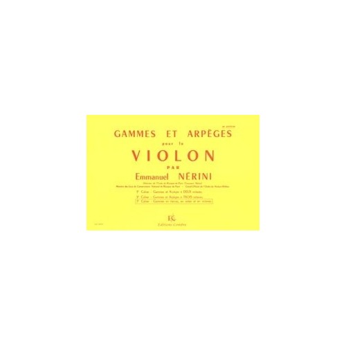 9790230300124COMAG00054 Gammes et arpèges Vol.3