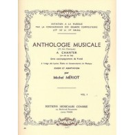 9790230347112COMC04711 Anthologie musicale Vol.1 (25 airs classiques)