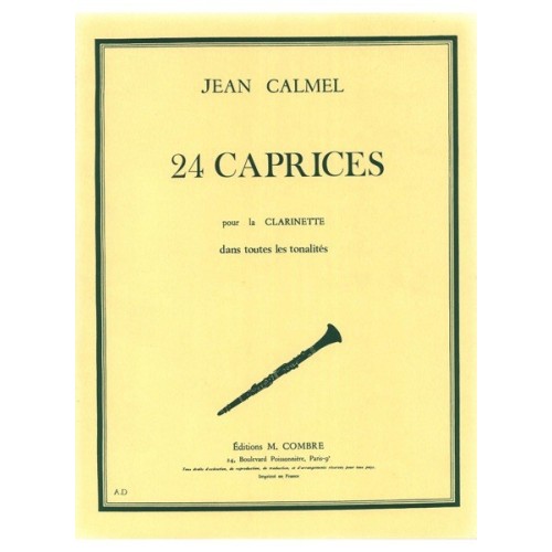9790230347167COMC04716 Caprices (24) dans toutes les tonalités