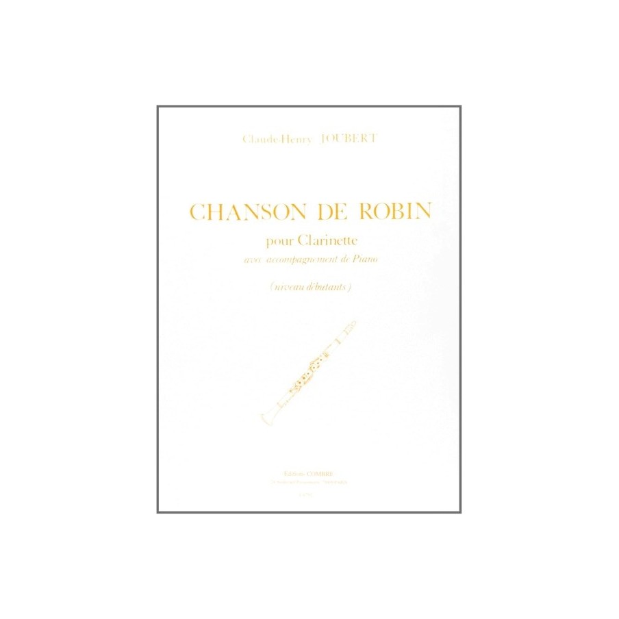 9790230347952COMC04795 Chanson de Robin