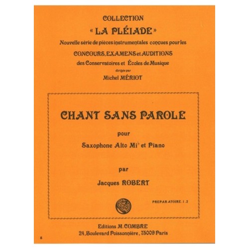 9790230348850COMC04885 Chant sans parole