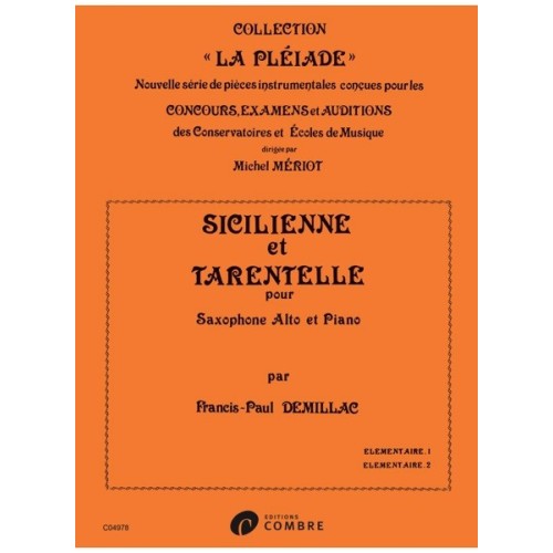 9790230349789COMC04978 Sicilienne et tarentelle