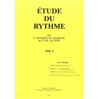 9790230350013COMC05001 C.N.R. de Lyon - Etude du rythme Vol.1