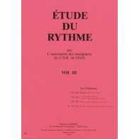 9790230350037COMC05003 C.N.R. de Lyon - Etude du rythme Vol.3