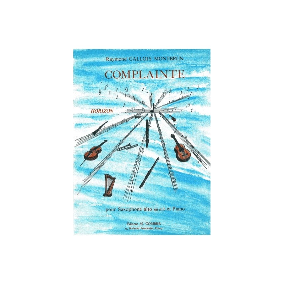 9790230350266COMC05026 Complainte