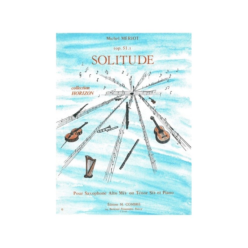 9790230351447COMC05144 Solitude Op.51