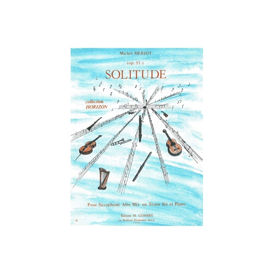 9790230351447COMC05144 Solitude Op.51
