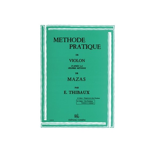 9790230351522COMC05152 Méthode d'après Mazas Vol.2