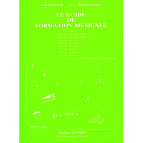9790230351591COMC05159 Guide de formation musicale Vol.3 - préparatoire 1