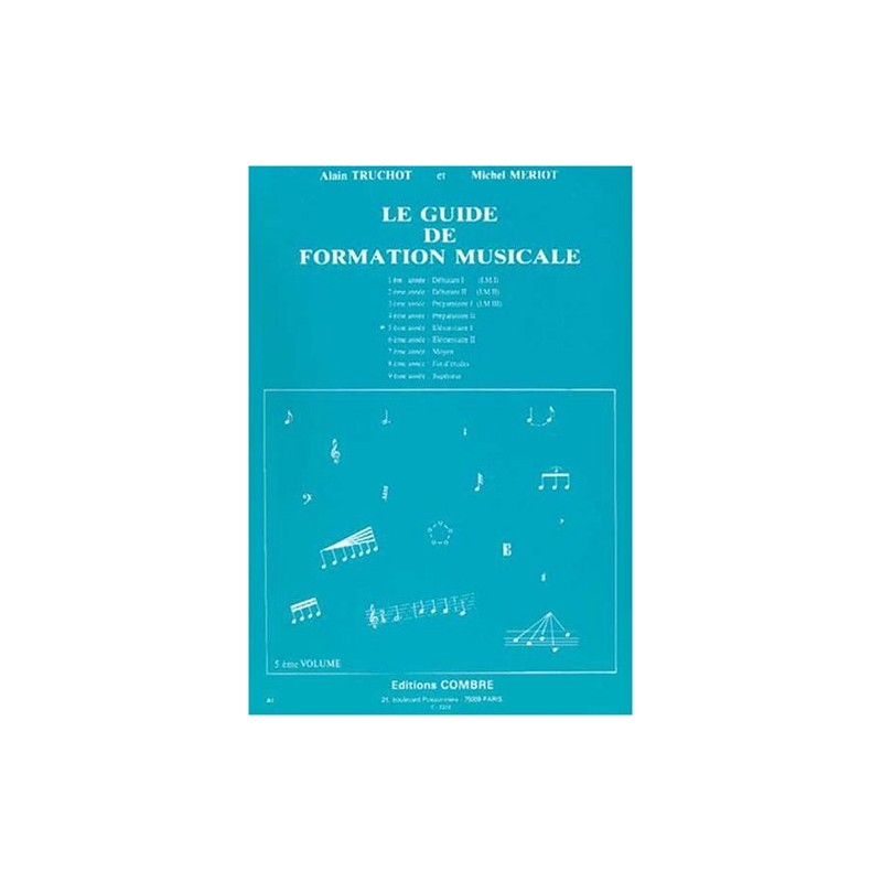 9790230352055COMC05205 Guide de formation musicale Vol.5 - élémentaire 1