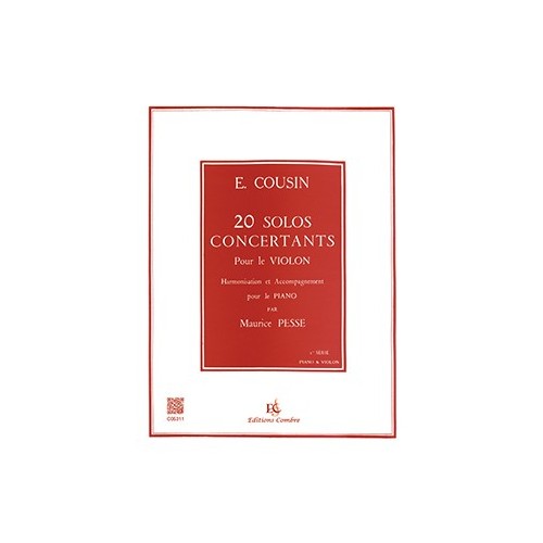9790230353113COMC05311 Solos concertants (20) série n°1 (1 à 10)